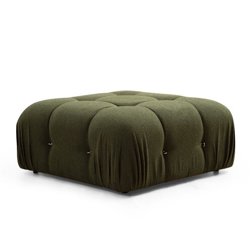 Taboret Bubble Pouffe Green