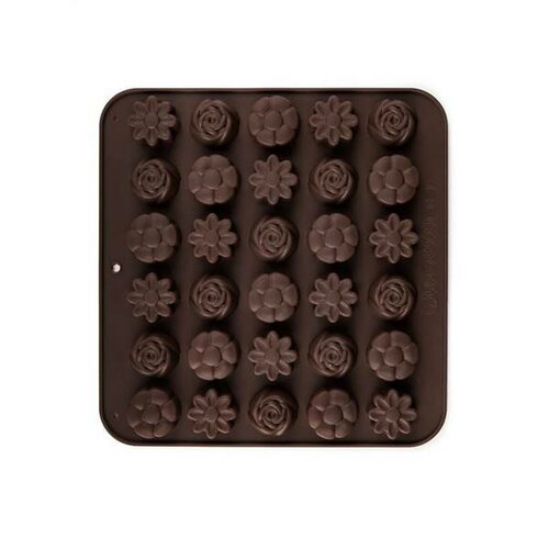 Banquet Silikonske modelčke za čokolado CulinariaBrown, 21,4 x 20,6 cm, mešana oblika