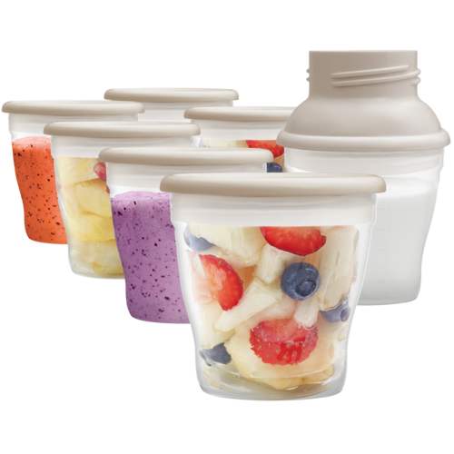 Concept ZM4000 контейнери для зберігання грудного молока з адаптером KIDO, набір 7 шт.