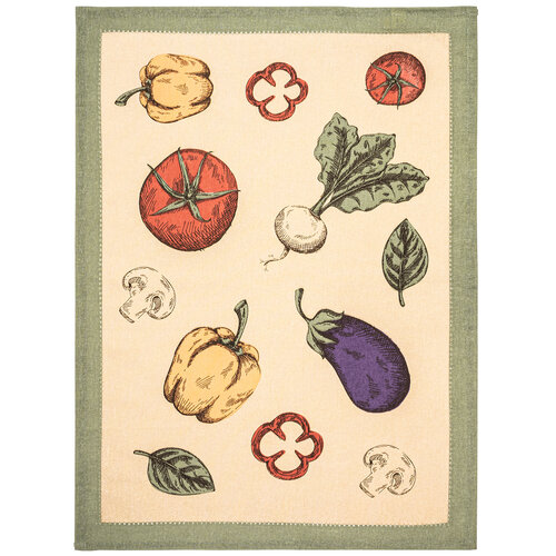 Vegetable törlőruha, 50 x 70 cm, 3 db-os szett