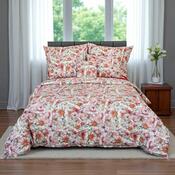 Set de lenjerie de pat din bumbac Kvalitex 5D Mararite, 140 × 200 cm, 70 × 90 cm