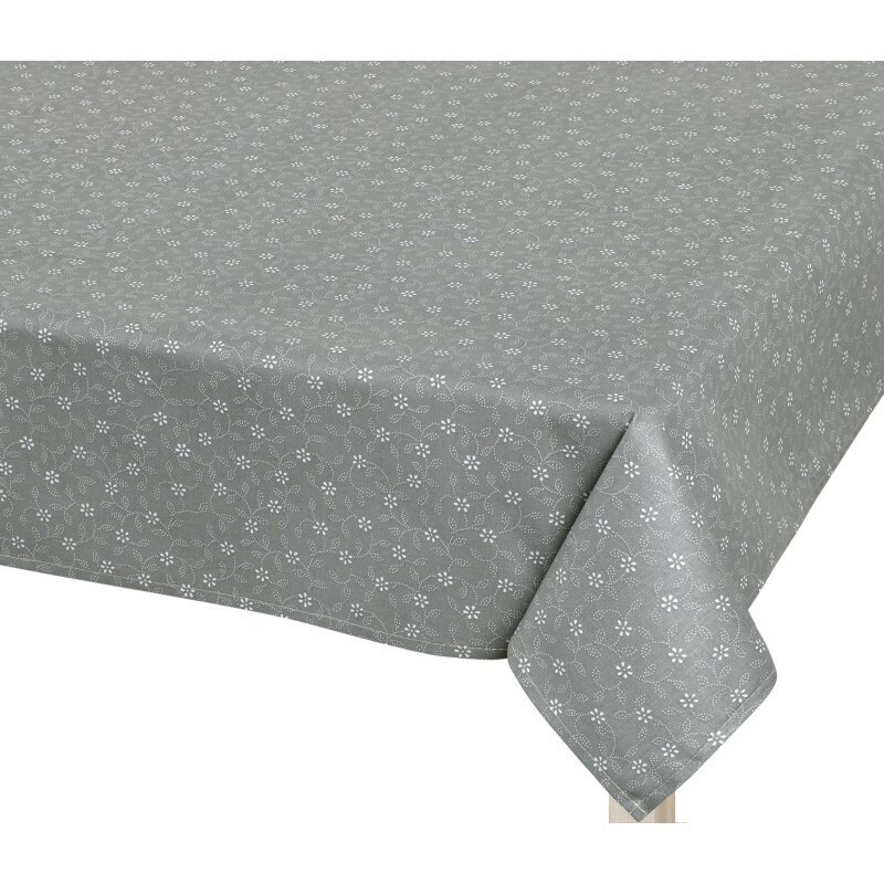 Bellatex Obrus Adela Pnúci kvietok sivá, 100 x 100 cm, 100 x 100 cm