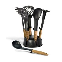 Berlinger Haus 7-częściowy komplet akcesoriów kuchennych w stojaku Ebony Line Maple Berlinger Haus 7-częściowy komplet akcesoriów kuchennych w stojaku Ebony Line Maple