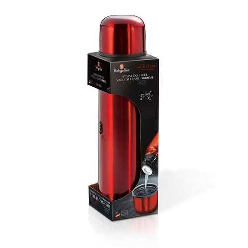 Berlinger Haus Termosz burgundi metál vonal, 1 l