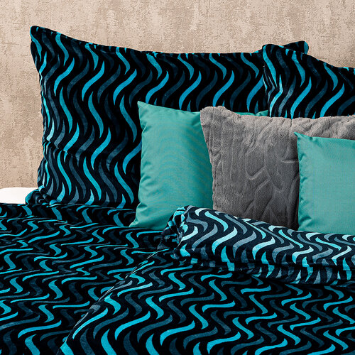 4Home Obliečky Wave mikroflanel, 140 x 220 cm, 70 x 90 cm