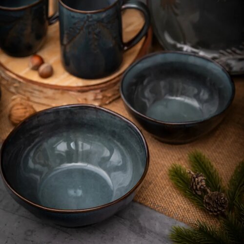 Altom Miska Ceramiczna Pine Forest 17,5 cm, 1 l