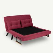 Rozkládací pohovka Sando 2 Maroon
