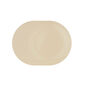 Set farfurii ceramice de desert Orion Alfa21 cm, crem, 6 buc.