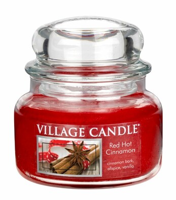 Village Candle illatgyertya, Fahéj - Red hot cinnamon, 269 g