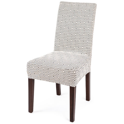 4Home Napínací potah na židli Comfort PlusGeometry, 40 - 50 cm, set 2 ks
