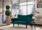 Schlafsofa Chatto Petrol Blue