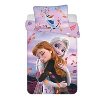 Bawełniana pościel dziecięca do łóżeczka Frozen 2 Hug baby, 100 x 135 cm, 40 x 60 cm