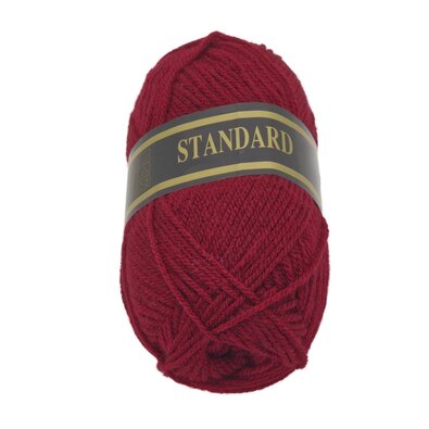 Пряжа STANDARD темно-бордова, 50 г / 150 м