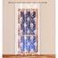 4Home Gardine Pfingstrosen, 140 x 245 cmweiß  , 140 x 245 cm