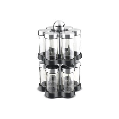 Lamart LT7044 set začimb v stojalu Steel, 12 kosov