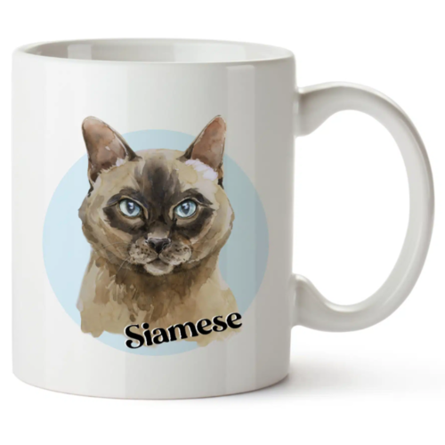 Bohemia Gifts Keramický hrnček - Siamese, 350 ml