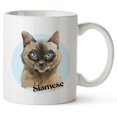 Bohemia Gifts Keramický hrnek - Siamese, 350 ml