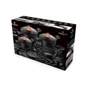 Berlinger Haus 10-teiliges Geschirrset Black Rose Collection