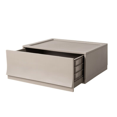 Cutie de depozitare modulară Wave Wood fără roți54,6 x 43,4 x 22 cm