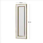 Zrcadlo Carlos Gold 30 x 90 cm