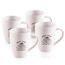 Orion Set keramičnih skodelic Sweet Home 450 ml, 4kos