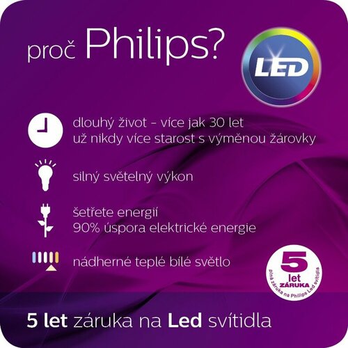 Lampă de perete cu LED Philips 17296/30/16 pentru exterior Yarrow 21 cm, negru