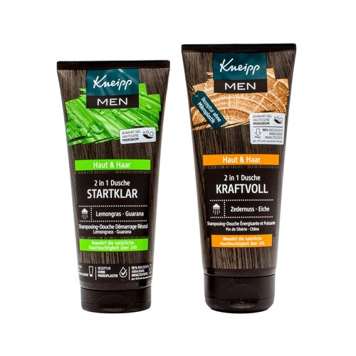 Kneipp Ajándékcsomag Zuhanyzselék férfiaknak 2 x200 ml