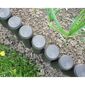 Palisadă de grădină - margine de gazon Maxi maro,2 m