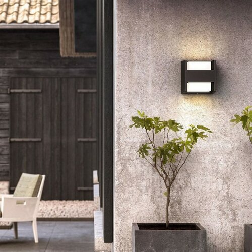 Lampă de perete exterior Philips Arbour UltraEfficient LED  2x 3,8W 2700K, antracit