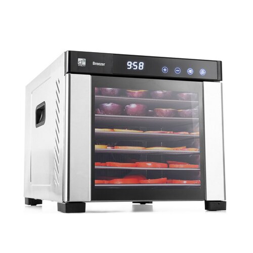 Sušička ovocia G21 Breezer, nerezová oceľ