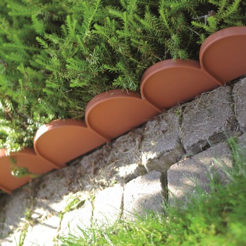 Palisada ogrodowa Garden Line terakota 10 m