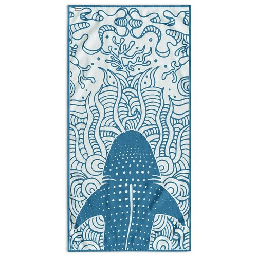 DecoKing Plažna brisača Shark, 90 x 180 cm