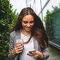 Westmark Двосекційний контейнер для закусок MINI, 400 мл, рожева