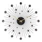 Karlsson 4859BK Дизайнерський настінний годинник, 50 см