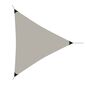 Senčna folija z UV filtrom 50+, sivkasta, 3,6 x3,6 x 3,6 m