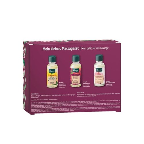 Kneipp Zestaw olejków do masażu 3 x 20 ml