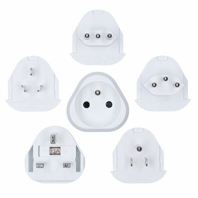 Solight PA20 Cestovní adaptér univerzální, uzemněný