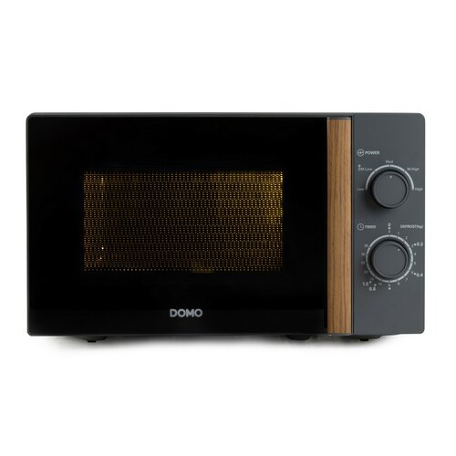 DOMO DO2920 mikrovlnná rúra WOOD YOU, sivá