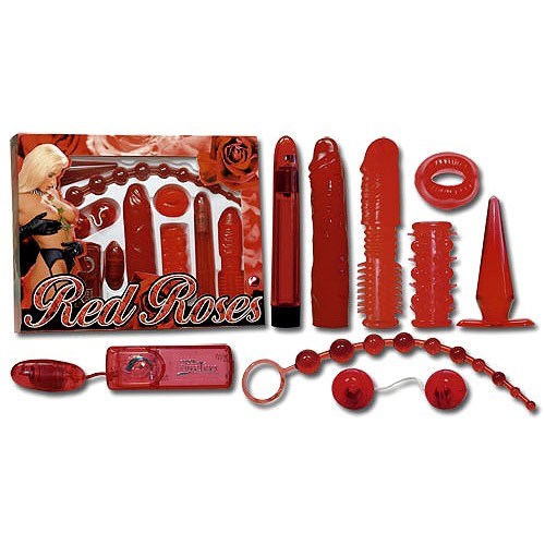 Inšpirujúca 9-dielna sada Červená ruža
