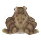 Gartendekoration Frosch, 10 x 6 x 8 cm, Polyresinbraun  ,