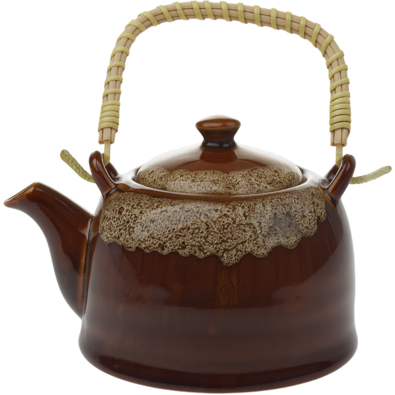 Ceainic din ceramică 850 ml, bej