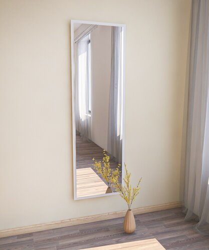 Zrcadlo Tessa White 50 x 160 cm