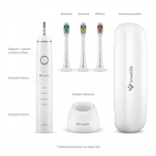 TrueLife SonicBrush kompakt szónikus fogkefe