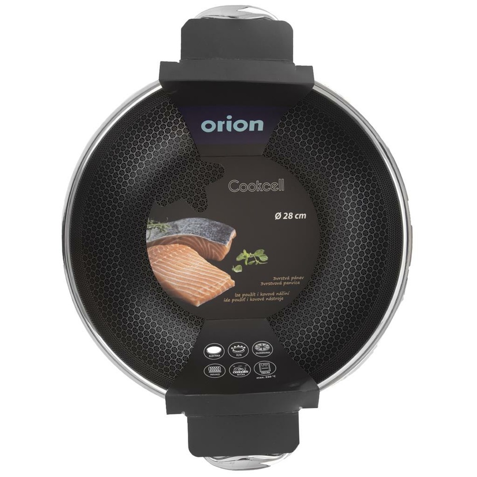 Orion Pánev s nepřilnavým povrchem COOKCELL WOK, 28 cm - thumb (3)
