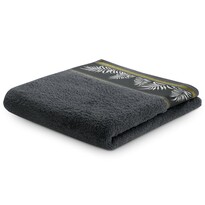 AmeliaHome Ręcznik kąpielowy Pavos ciemnoszary