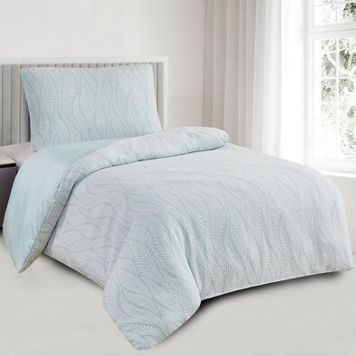 Žakárovo posteljnino Hawai zelena, 140 x 200 cm, 70 x 90 cm