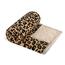 Bellatex Decke Korall micro Einzelbett Leopard, 150 x 200 cm