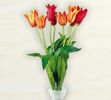 Umělé květiny tulipány, 5 ks