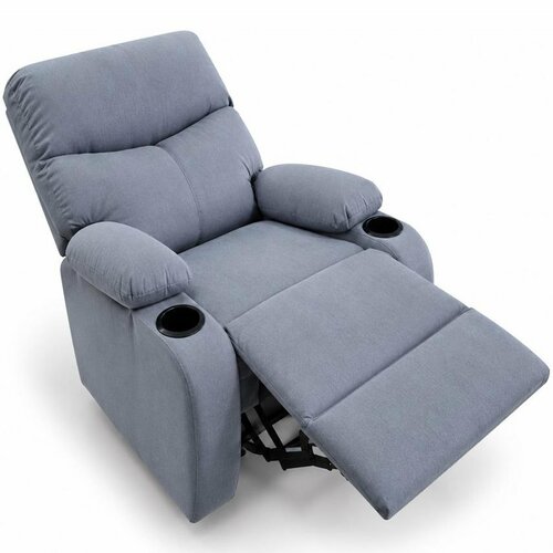 LOUNGE pihenőfotel, állítható háttámlával, szürke