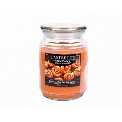 Candle-lite Świeczka zapachowa Cynamon i orzechy pekan, 510 g